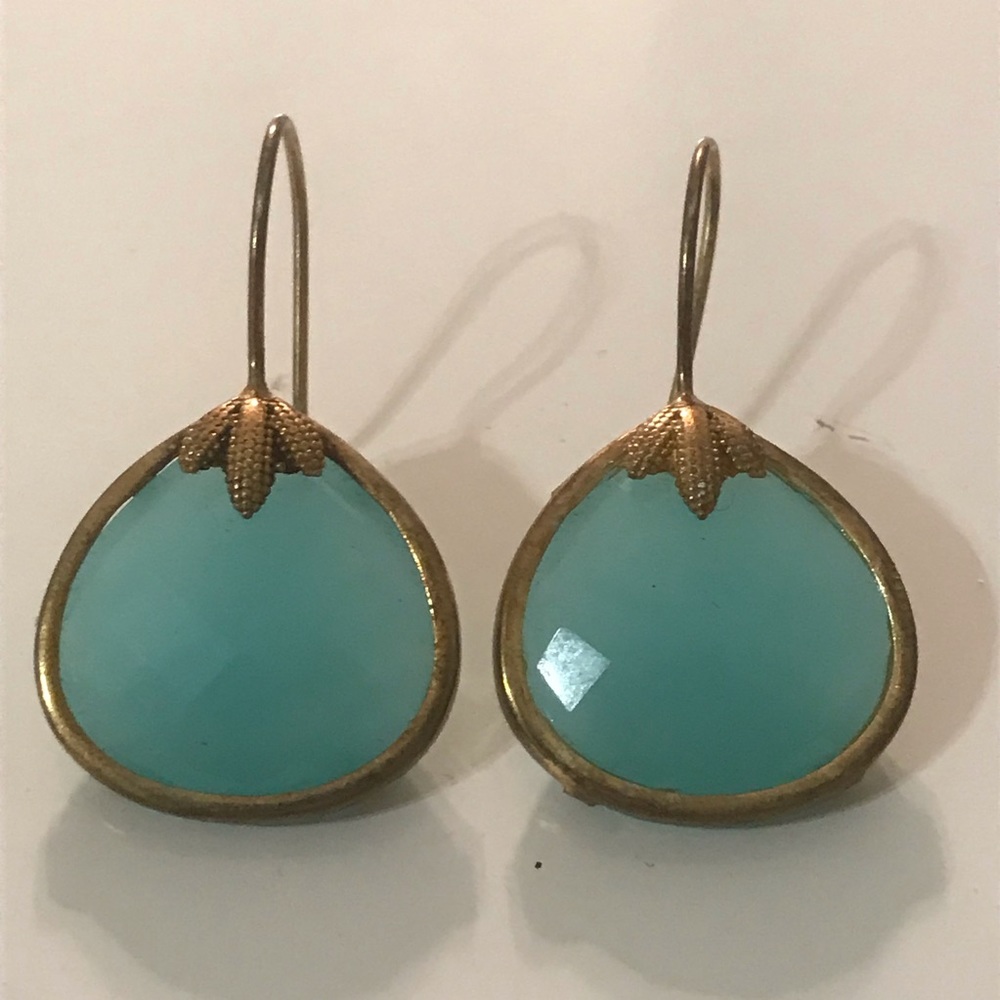 Coralia Leets drop earrings